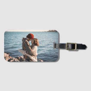 Personalisiertes Foto-Andenken für Paare Gepäckanhänger