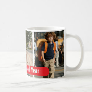 Personalisiertes Foto-Andenken zum ersten Schultag Kaffeetasse