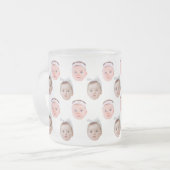 Personalisiertes Foto, Angepasste Tasse, Mama Vate Mattglastasse (Vorderseite Links)