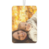 Personalisiertes Foto Autolufterfrischer (Rückseite)