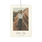 Personalisiertes Foto Autolufterfrischer (Vorderseite)