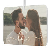 Personalisiertes Foto Autolufterfrischer (Links)