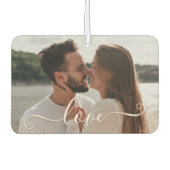 Personalisiertes Foto Autolufterfrischer (Vorderseite)