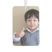 Personalisiertes Foto Autolufterfrischer (Rückseite)