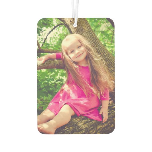 Personalisiertes Foto Autolufterfrischer (Rückseite)