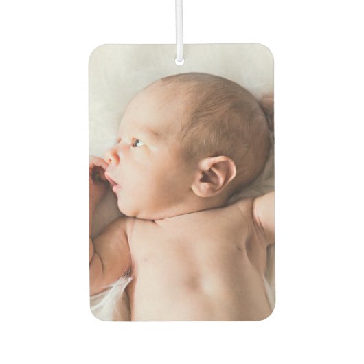 Personalisiertes Foto Autolufterfrischer (Vorderseite)