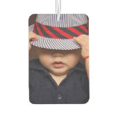 Personalisiertes Foto Autolufterfrischer (Rückseite)