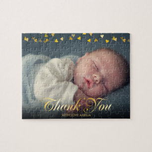 Personalisiertes Foto-Baby danken Ihnen Puzzle