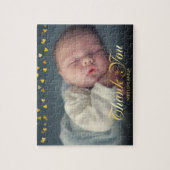 Personalisiertes Foto-Baby danken Ihnen Puzzle (Vertikal)