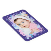 Personalisiertes Foto Baby Girl Kleine Meerjungfra Magnet (Rechte Seite)