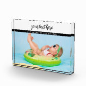 Personalisiertes Foto Baby Liebe & Name Erinnerung (Rechts)