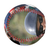 Personalisiertes Foto Baseball (Vorderseite Links)