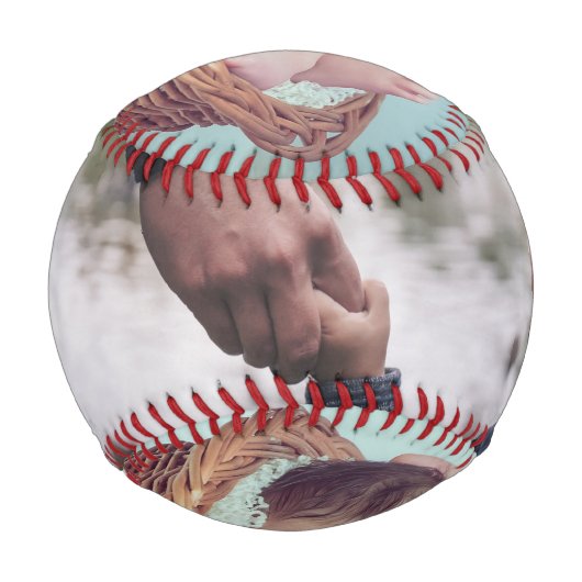 Personalisiertes Foto Baseball (Vorderseite)