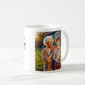 Personalisiertes Foto "Baseball Nana" Tasse (VorderseiteRechts)