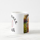Personalisiertes Foto "Baseball Nana" Tasse (Mittel)
