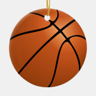 Personalisiertes Foto Basketball Ornament