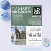Personalisiertes Foto - Baumchirurg - Arborist Flyer (Einzeln)