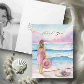 Personalisiertes Foto Beerdigung Dankeschön Karten