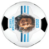 Personalisiertes Foto Beibehaltung Multi Blue Stri Fußball (Gedreht)
