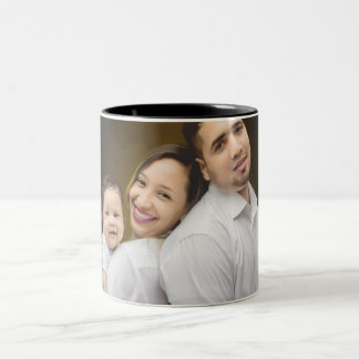 Personalisiertes Foto Benutzerdefiniert Bild hinzu Zweifarbige Tasse