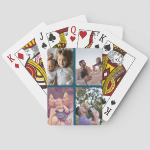 Personalisiertes Foto benutzerdefinierte Collage Spielkarten