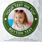 Personalisiertes Foto - benutzerdefinierte Farbe u Golfball