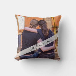 Personalisiertes Foto "Best Friends Forever Bestie Kissen