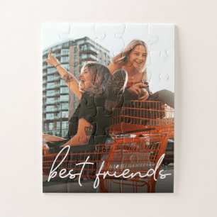 Personalisiertes Foto "Best Friends" Puzzle