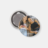 Personalisiertes Foto Beste Freunde für immer Magnet (Vorderseite/Rückseite)