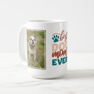 Personalisiertes Foto Beste Hunde Mama je Kaffeetasse