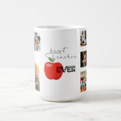Personalisiertes Foto Bester Lehrer Kaffeetasse (Mittel)