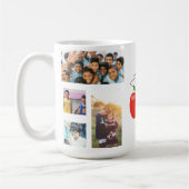 Personalisiertes Foto Bester Lehrer Kaffeetasse (Links)