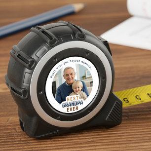 Personalisiertes Foto BESTER OPA ALLE ZEIT   Maßband