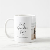 Personalisiertes Foto 'Bester Opa ever' Kaffeetasse (Links)