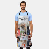 Personalisiertes Foto Bester Vater je Schürze (Getragen)