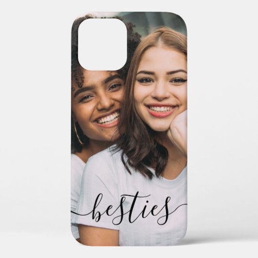 Personalisiertes Foto Besties Case-Mate iPhone Hülle (Rückseite)