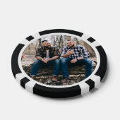 Personalisiertes Foto Black 5000 Value Game Pokerchips (Einzeln)