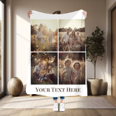 Personalisiertes Foto-Blanket-Collage Fleecedecke