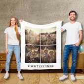 Personalisiertes Foto-Blanket-Collage Fleecedecke