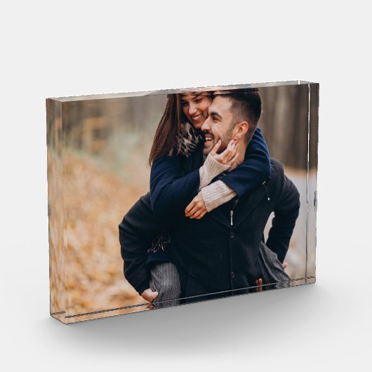 Personalisiertes Foto Block Acrylglas Foto BlocK (Links)