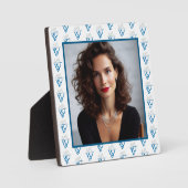 Personalisiertes Foto Blue Iceberg Inspiration Fotoplatte (Vorderseite)