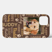 Personalisiertes Foto: Brauner Hund Case-Mate iPhone Hülle (Rückseite (Horizontal))