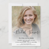 Personalisiertes Foto Brautparty Einladung (Vorderseite)