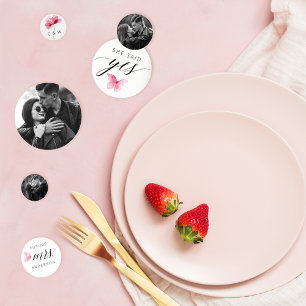 Personalisiertes Foto Brautparty Konfetti