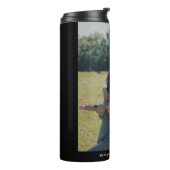 Personalisiertes Foto Bridesmaid Vorschlag einziga Thermosbecher (Nach links gedreht)