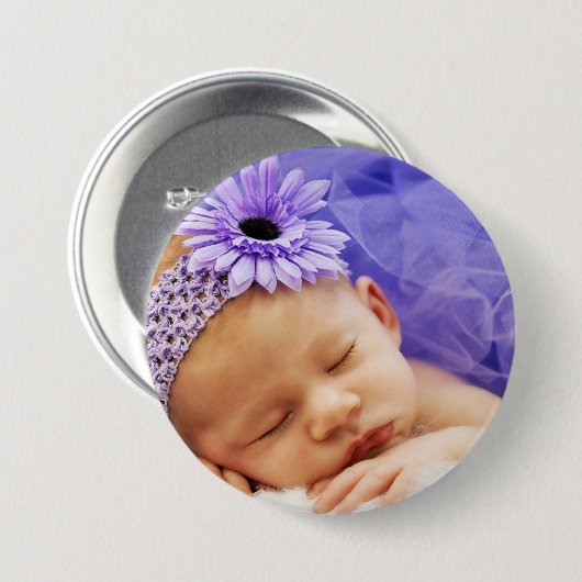 Personalisiertes Foto Button (Vorne & Hinten)