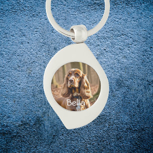 Personalisiertes Foto Cocker Spaniel Schlüsselanhänger