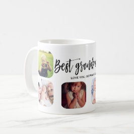 Personalisiertes Foto Collage Bestes Opa-Geschenk Kaffeetasse