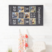 Personalisiertes Foto Collage Congratulation Gradu Banner (Insitu)