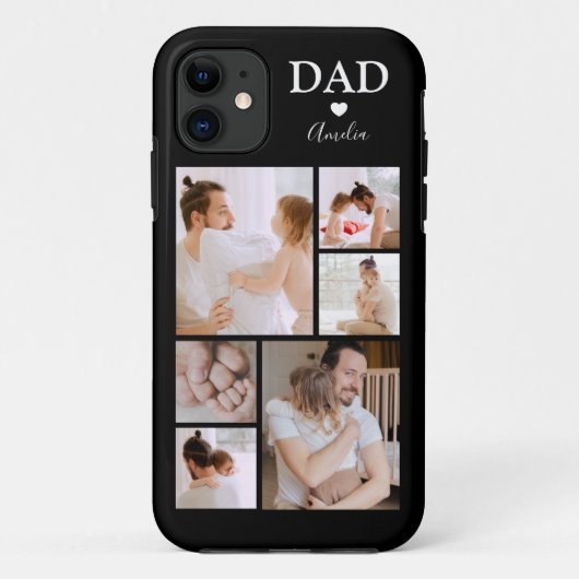 Personalisiertes Foto Collage iPhone/iPad Gehäuse Case-Mate iPhone Hülle (Rückseite)